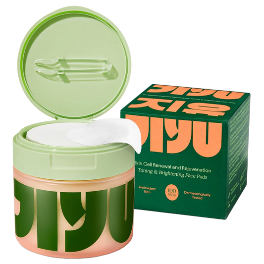 JIYU Toner Pads - Korean Skincare for Dark Spots, Wrinkles & Dull Skin