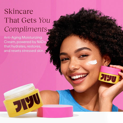JIYU NAD+ Hydrating Face Moisturizer – Korean Anti-Aging Cream