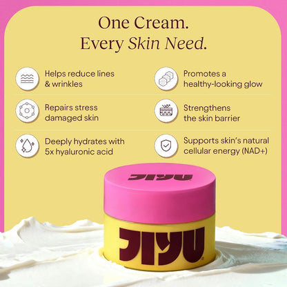 JIYU NAD+ Hydrating Face Moisturizer – Korean Anti-Aging Cream