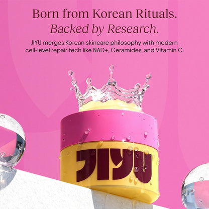 JIYU NAD+ Hydrating Face Moisturizer – Korean Anti-Aging Cream