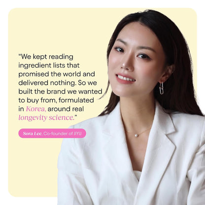 JIYU NAD+ Hydrating Face Moisturizer – Korean Anti-Aging Cream