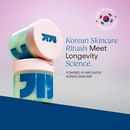 JIYU Cleansing Polish Pads - Korean Skincare for Clogged Pores, Breakouts & Uneven Skin Texture